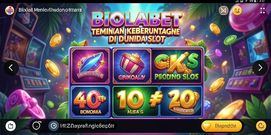 Tampak gameplay seru dan menarik dari BIOLABET.