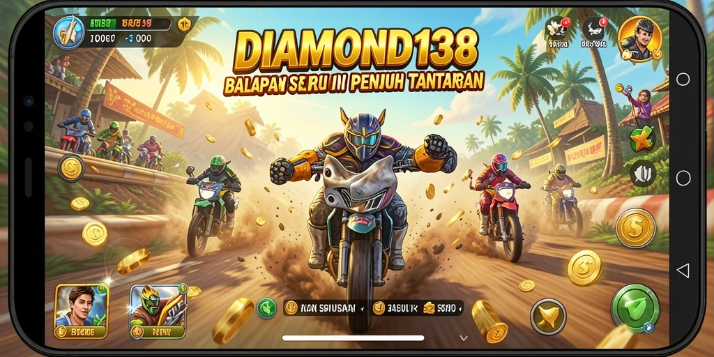 Gameplay seru dan menegangkan dalam balapan DIAMOND138.
