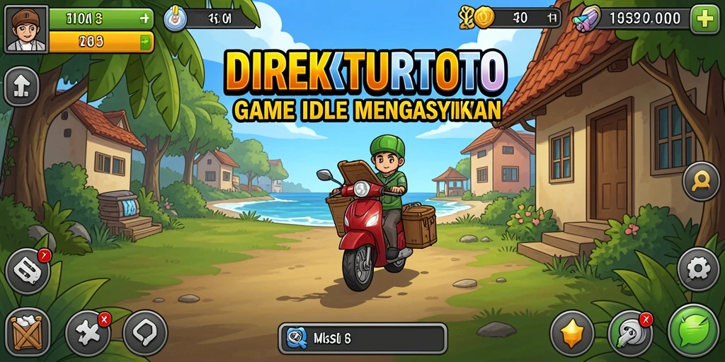 Tampilan gameplay seru dari DIREKTURTOTO yang mengasyikkan.