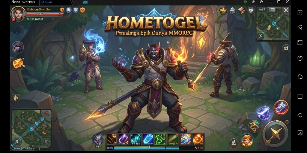 Gameplay seru HOMETOGEL dengan grafis menawan dan petualangan epik.