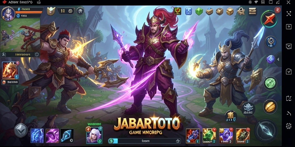 Tampilan gameplay seru di JABARTOTO dengan aksi petualangan yang menegangkan.