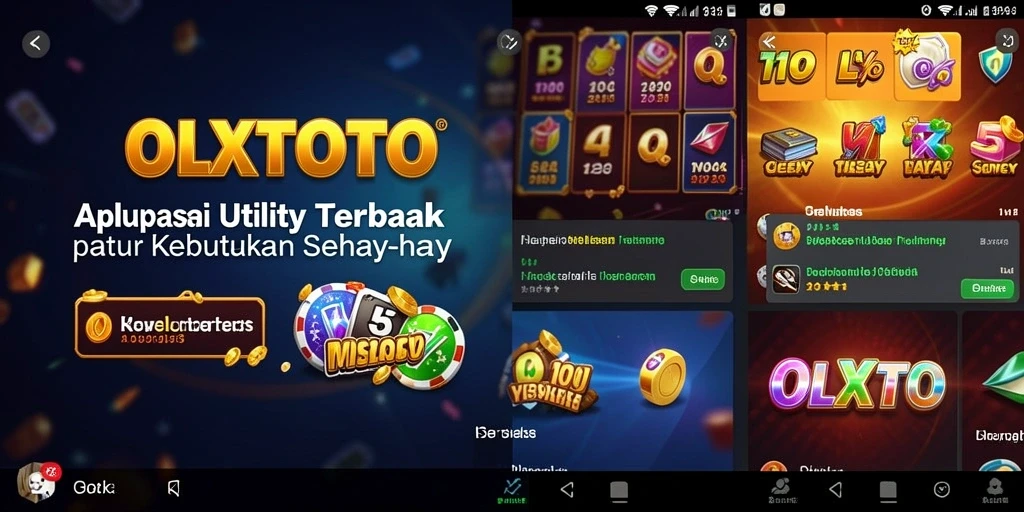 Tampilan antarmuka OLXTOTO yang user-friendly dan interaktif.