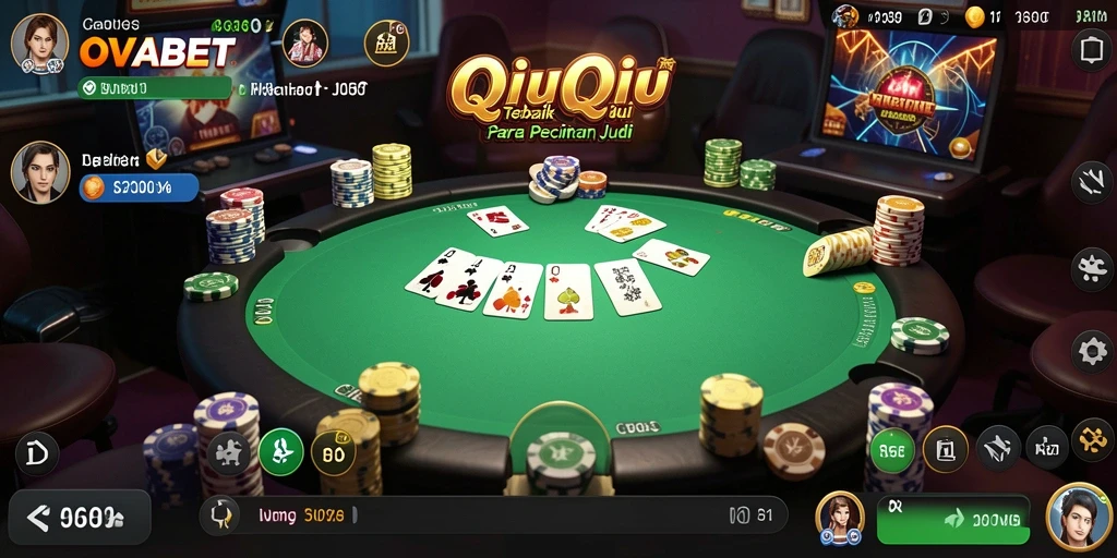 Screenshot gameplay QiuQiu yang menampilkan keseruan bermain.