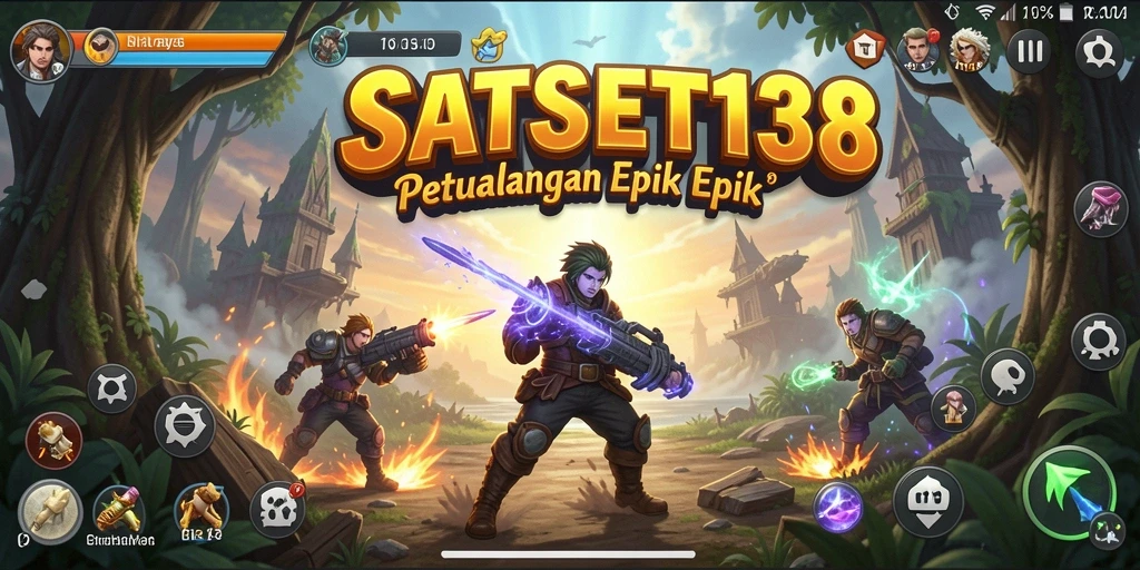 Screenshot SATSET138 menampilkan momen menegangkan dalam petualangan.