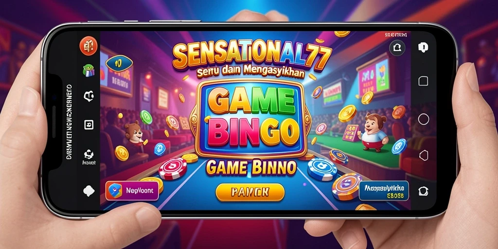 Tampilan gameplay Bingo yang menarik dan interaktif di SENSATIONAL77